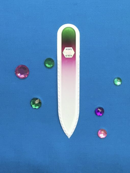 Bejeweled Small Glass Nail File