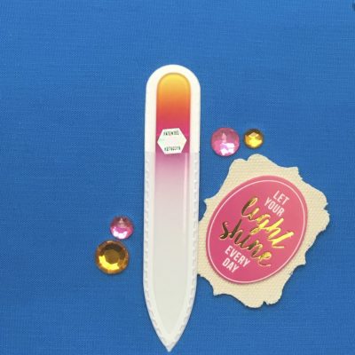 Sizzle Small Glass Nail File
