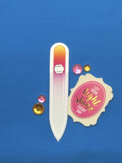 Sizzle Small Glass Nail File