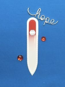 Hello-Ruby-Is-It-Tuesday Small Glass Nail File