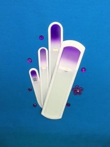 Frothy Royal Set of 4 Glass Nail and Pumice Files