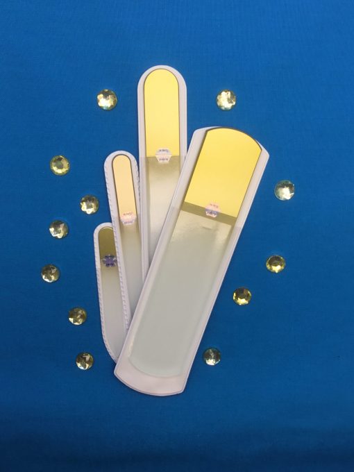 Gold Digger Set of 4 Glass Nail Files and Pumice Files