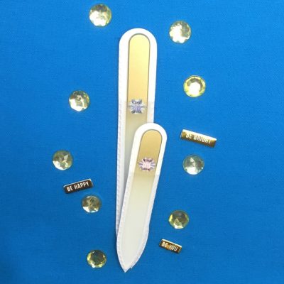 Gold Digger Set of 2 Glass Nail Files