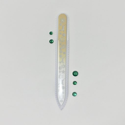 2018/19 WINTER COLLECTION Blitzen Bling – Collectors’ Edition Glass Nail File by Top Notch Nail Files