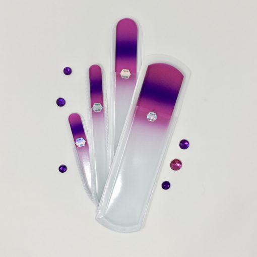 My Tai – Set of 4 – Glass Nail Files and Pumice File by Top Notch Nail Files.