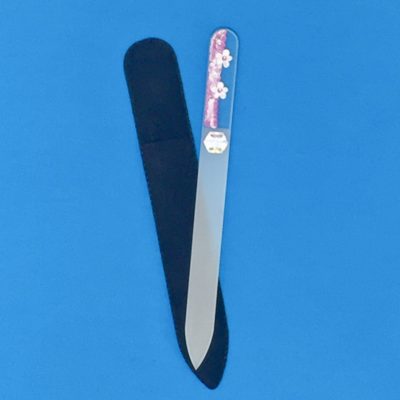 Pinking a Bouquet by Top Notch Nail Files. Top Notch files are the original, authentic glass files made in Czech Republic and patented.