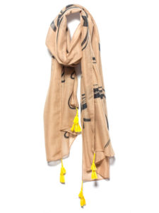 Mantra Scarf Chase your dreams in high heels of course